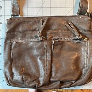 Vintage light brown Braciano Crossbody!